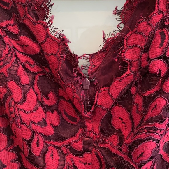 NWT ELIZA J Tulip Hem Lace Cocktail Dress - Picture 8 of 10